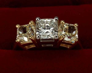 Ornate Georgian Antique Diamond Ring